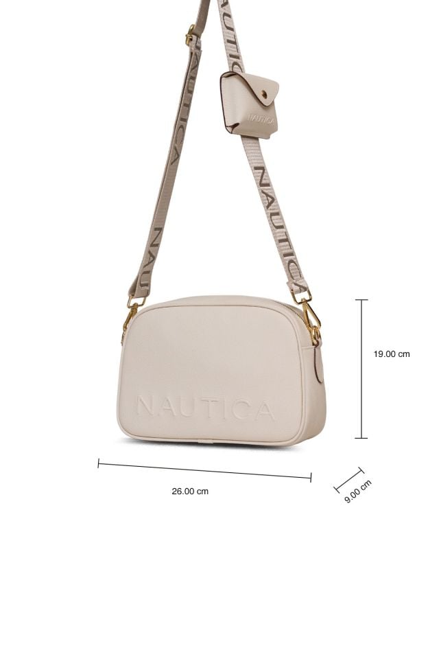 Nautica | Kadın Çapraz Çanta CN7156T Ekru