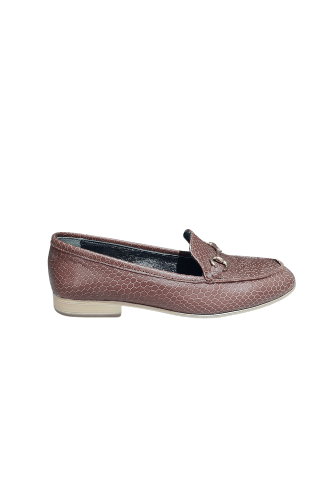Betz Shoes | Kadın Hakiki Deri Ayakkabı Betz 191133 Kahve