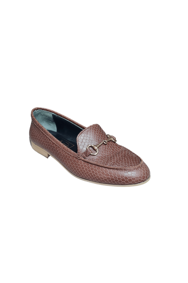 Betz Shoes | Kadın Hakiki Deri Ayakkabı Betz 191133 Kahve