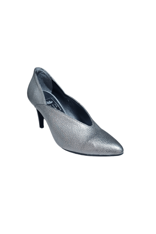 Betz Shoes | Suni Deri Ayakkabı Betz 290063 Gümüş