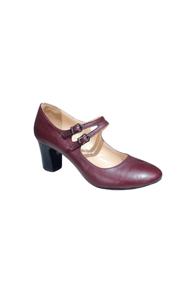 Betz Shoes | Kadın Hakiki Deri Ayakkabı Betz 191112 Bordo
