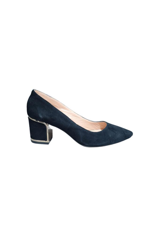 Betz Shoes | Kadın Hakiki Deri Ayakkabı Betz 191008 Siyah