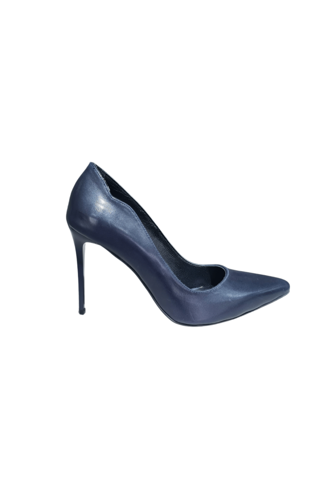 Betz Shoes | Kadın Hakiki Deri Ayakkabı Betz 191179 Lacivert