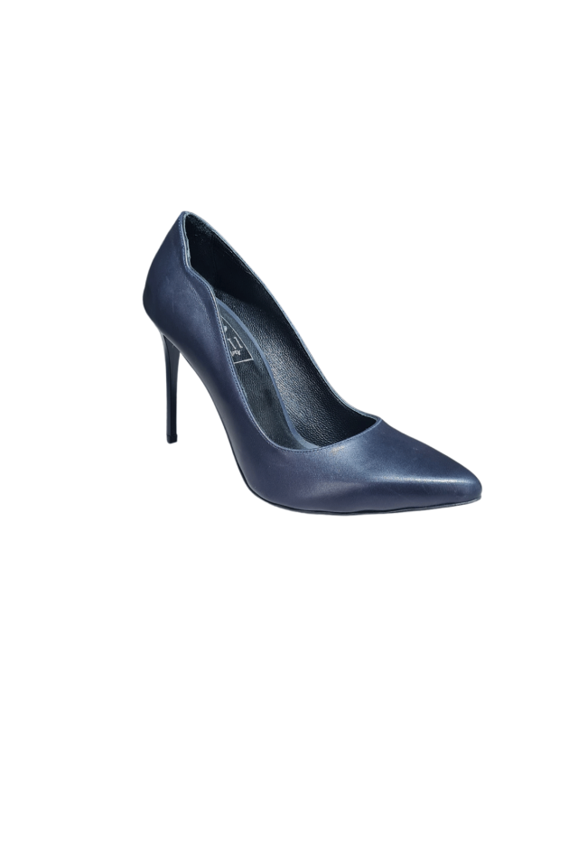 Betz Shoes | Kadın Hakiki Deri Ayakkabı Betz 191179 Lacivert
