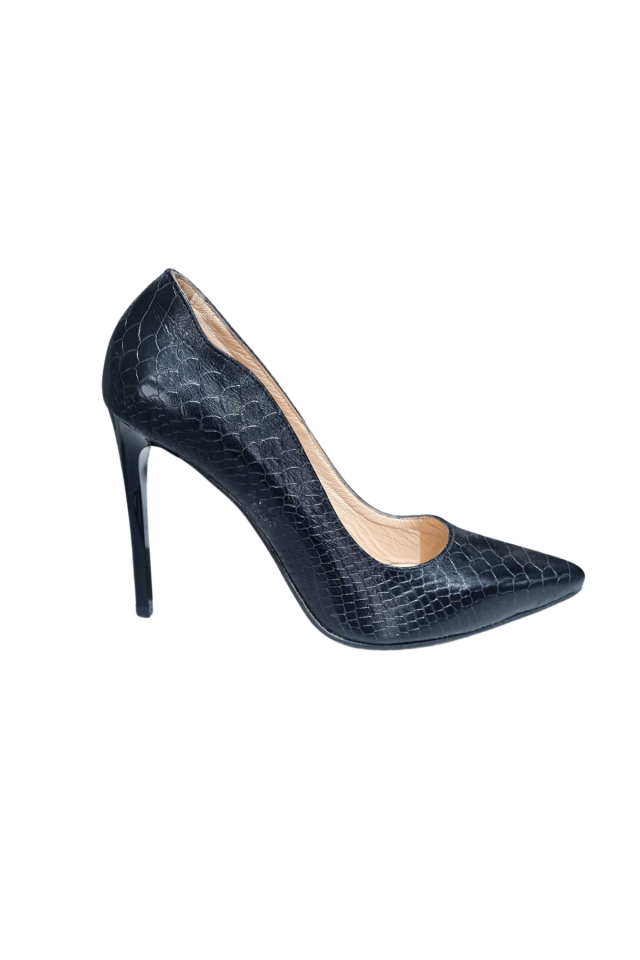 Betz Shoes | Kadın Hakiki Deri Ayakkabı Betz 191020 Siyah