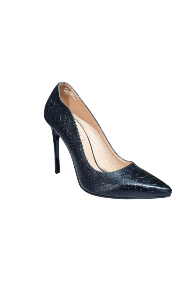 Betz Shoes | Kadın Hakiki Deri Ayakkabı Betz 191020 Siyah