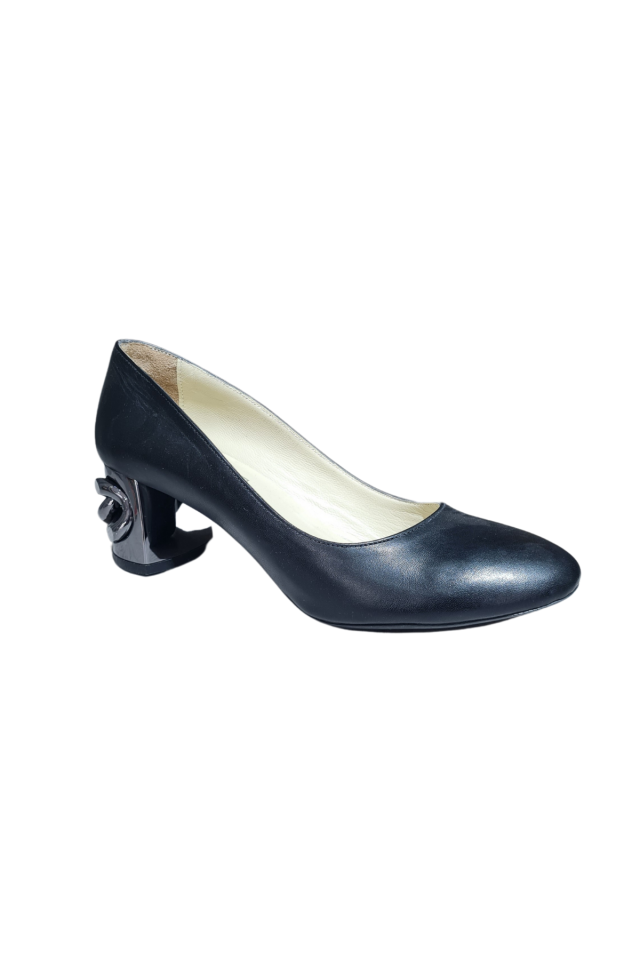Betz Shoes | Kadın Hakiki Deri Ayakkabı Betz 191003 Siyah