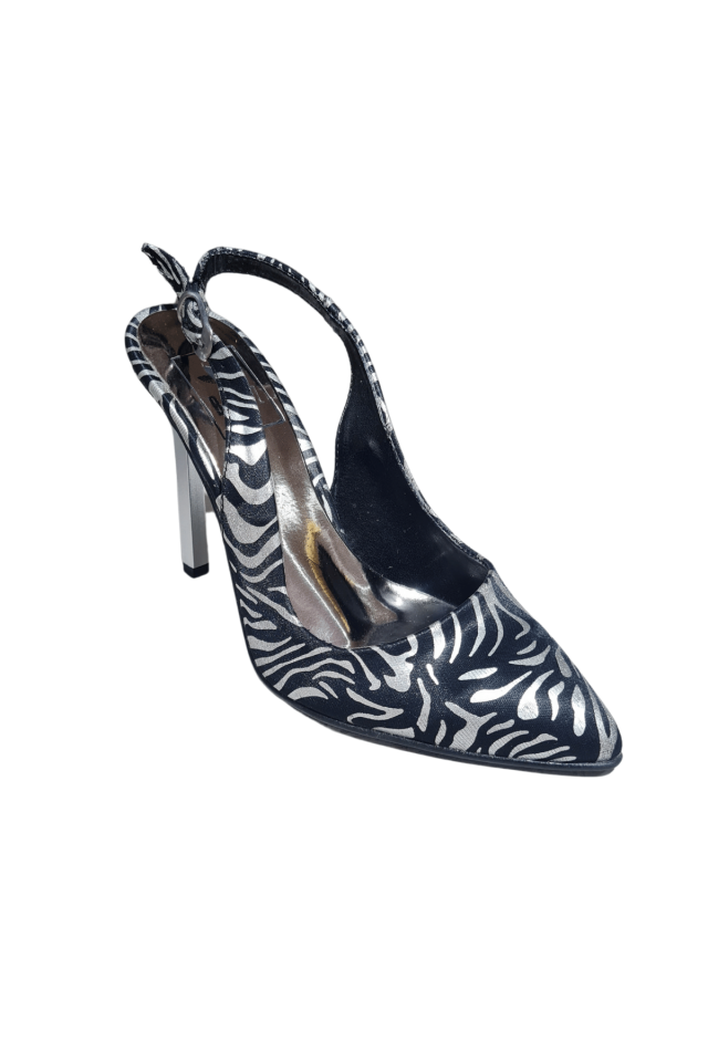 Betz Shoes | Kadın Suni Deri Ayakkabı Betz 290132 Siyah Desenli