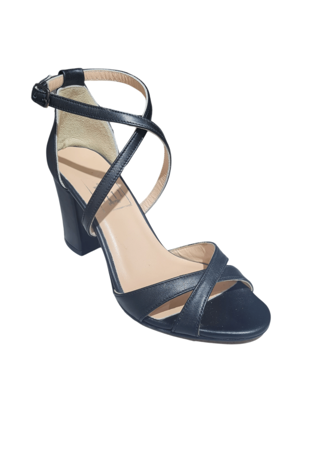 Betz Shoes | Kadın Hakiki Deri Sandalet Betz 191183 Siyah