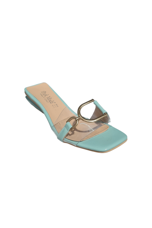Betz Shoes | Kadın Suni Deri Terlik Betz 290194 Mint