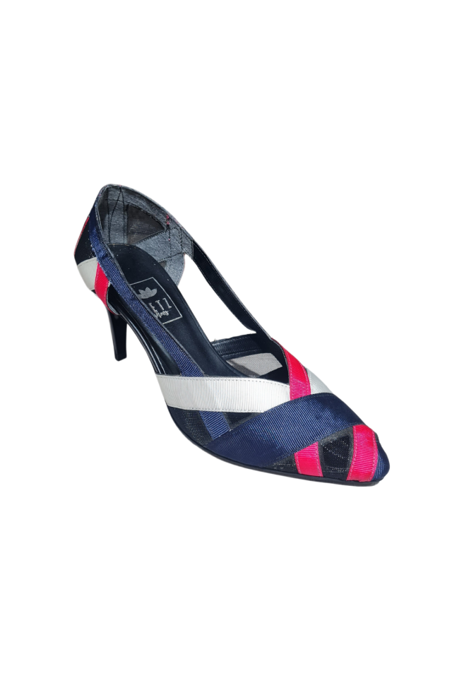 Betz Shoes | Kadın Suni Deri Ayakkabı Betz 290064 Lacivert Fuşya