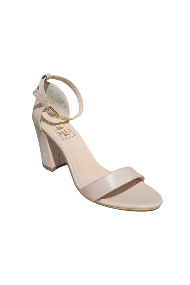 Betz Shoes | Kadın Hakiki Deri Sandalet Betz 191124 Bej