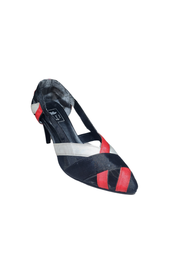Betz Shoes | Kadın Suni Deri Ayakkabı Betz 290113 Siyah Kırmızı