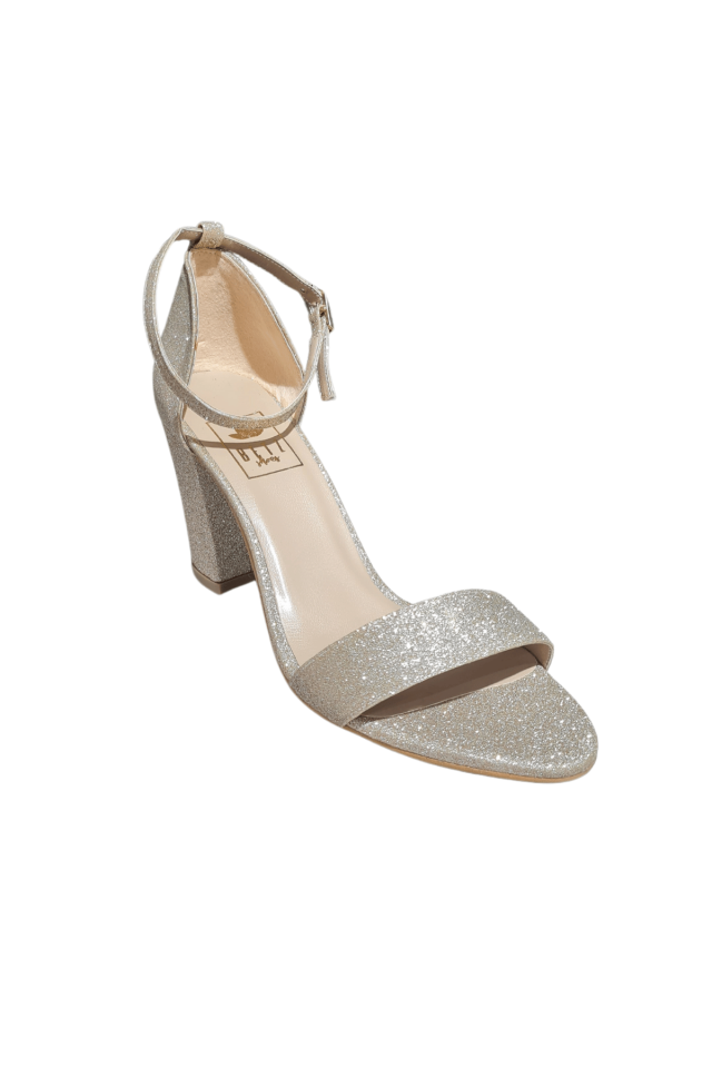 Betz Shoes | Kadın Suni Deri Sandalet Betz 290120 Gold