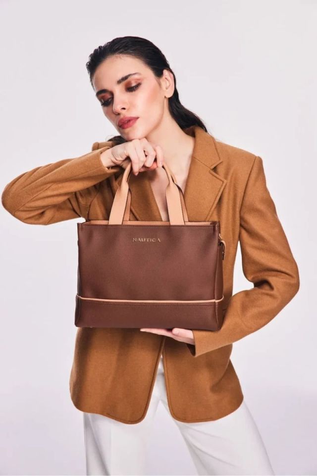 Nautica | Kadın Kol Çantası CN6500T A.Kahve-Latte