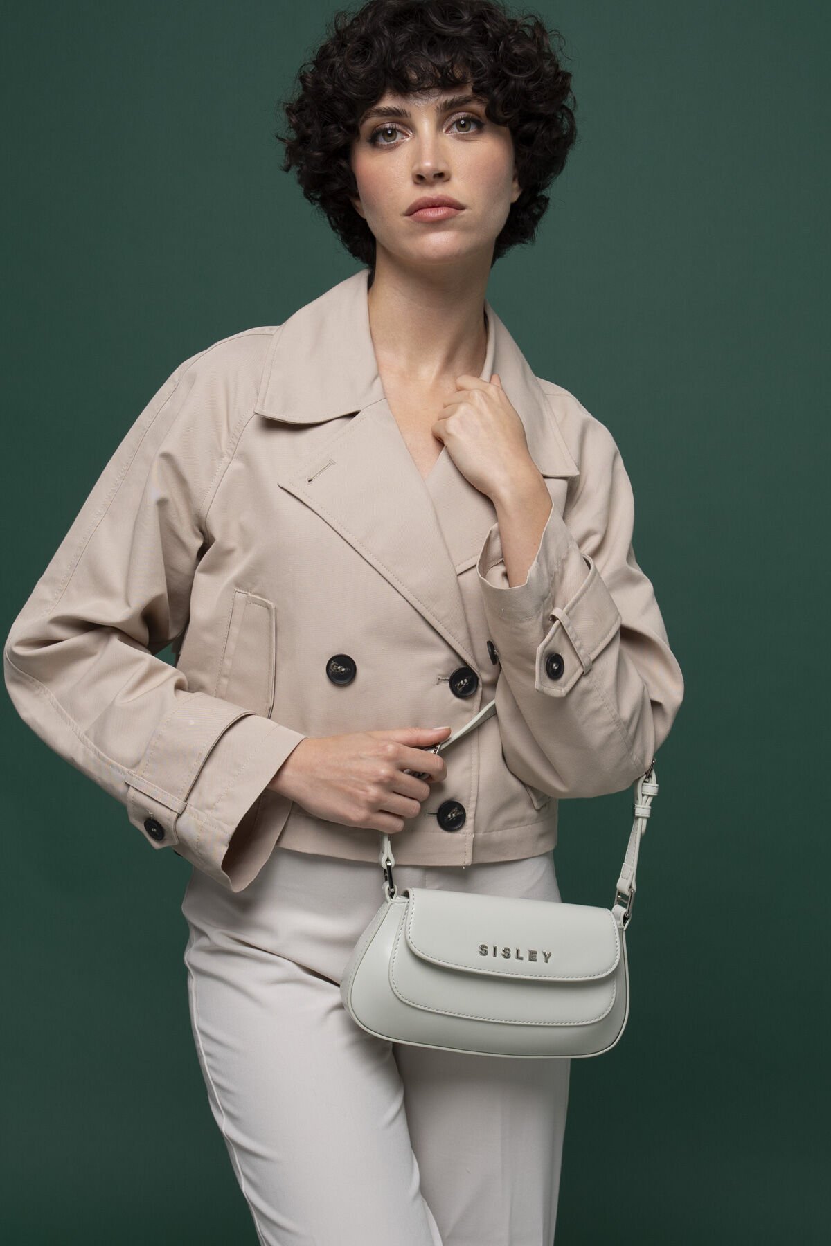 Sisley | Kadın Omuz Çantası SLY 118 Mavi