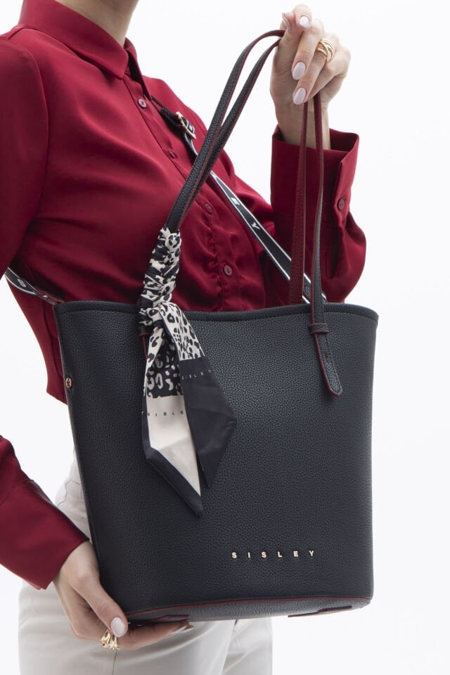 Sisley | Kadın Omuz Çantası SLY 161 Siyah