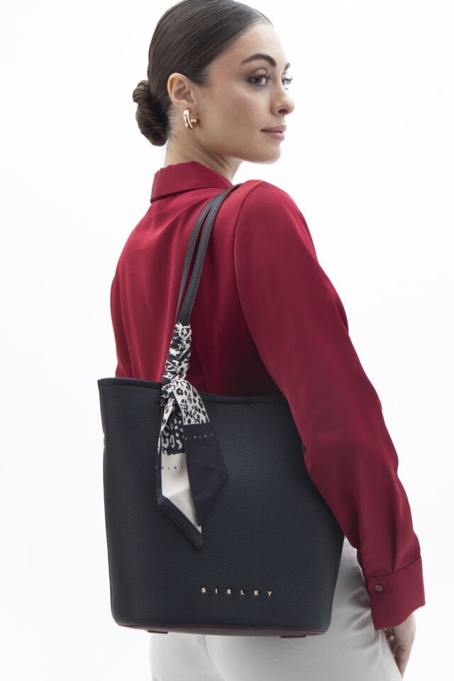 Sisley | Kadın Omuz Çantası SLY 161 Siyah
