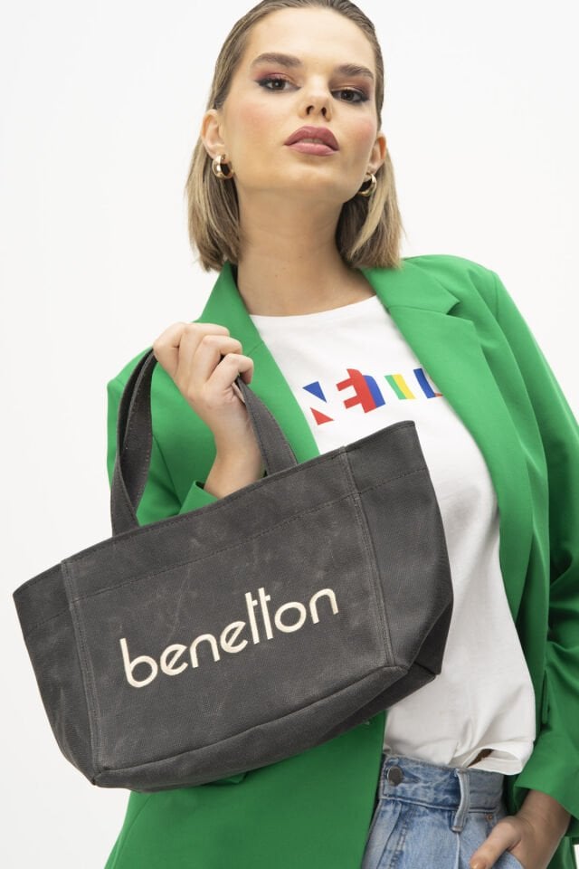 Benetton | Kadın Omuz Çantası BNT 1102 Siyah