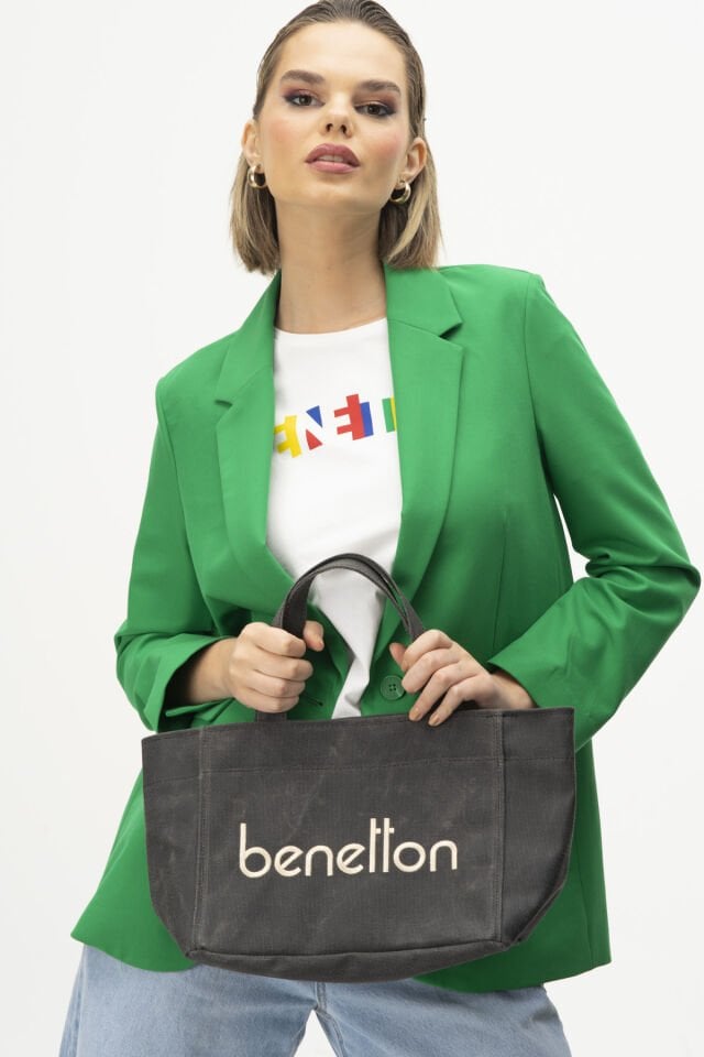Benetton | Kadın Omuz Çantası BNT 1102 Siyah