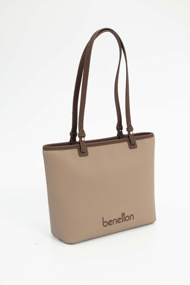 Benetton | Kadın Omuz Çantası BNT 1655 Vizon-Kahve