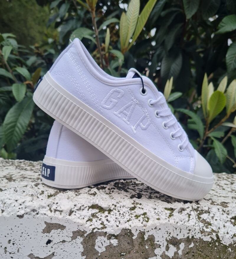 Gap | Kadın Keten Spor Ayakkabı GP 1025 Beyaz