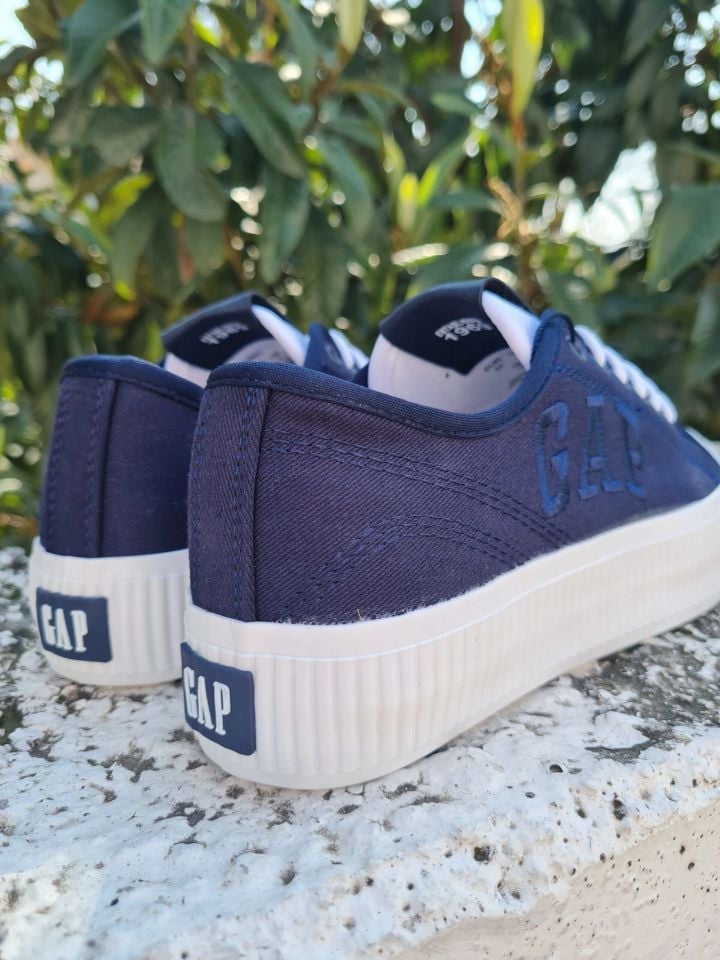 Gap | Kadın Keten Spor Ayakkabı GP 1025 Lacivert