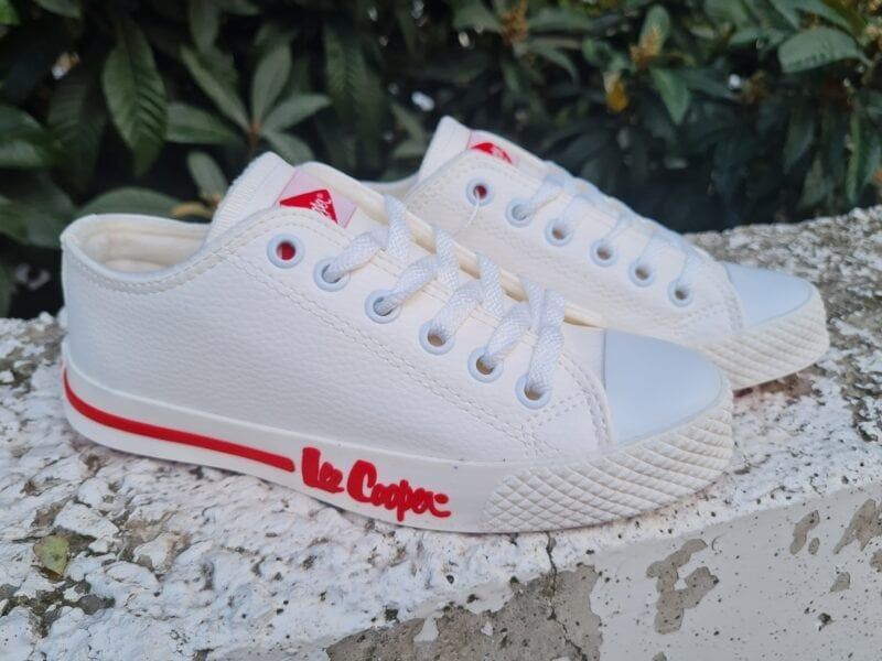 Lee Cooper | Kadın Suni Deri Spor Ayakkabı LC 30000 Beyaz 38