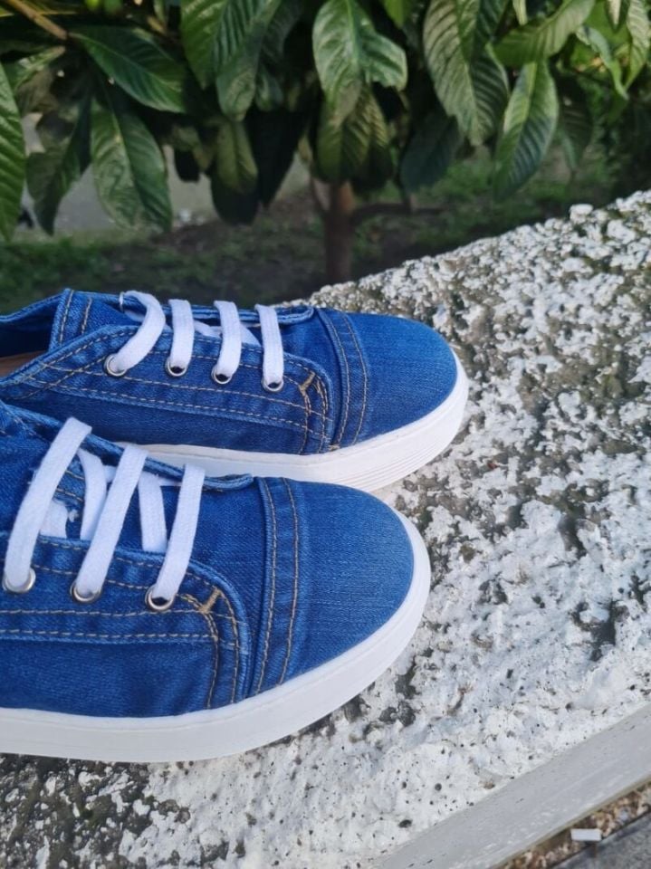 Lee Copper | Kadın Kot Spor Ayakkabı LC2041 Denim