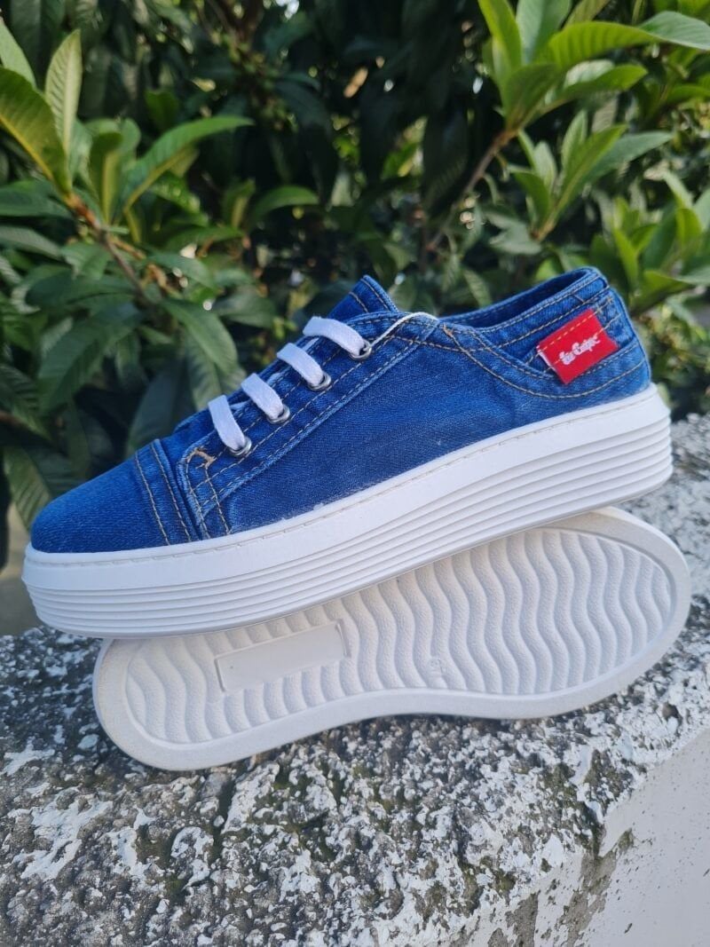 Lee Copper | Kadın Kot Spor Ayakkabı LC2041 Denim