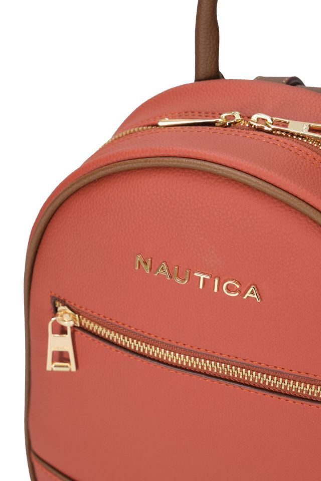 Nautica | Kadın Sırt Çantası CN6501T Kiremit-A.Kahve