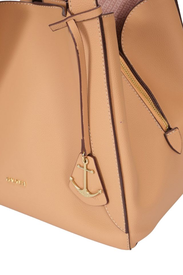 Nautica | Kadın Omuz Çantası CN6515T Latte