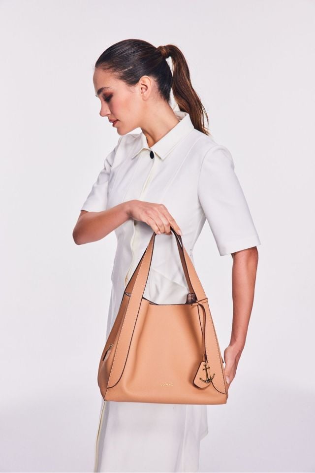 Nautica | Kadın Omuz Çantası CN6515T Latte