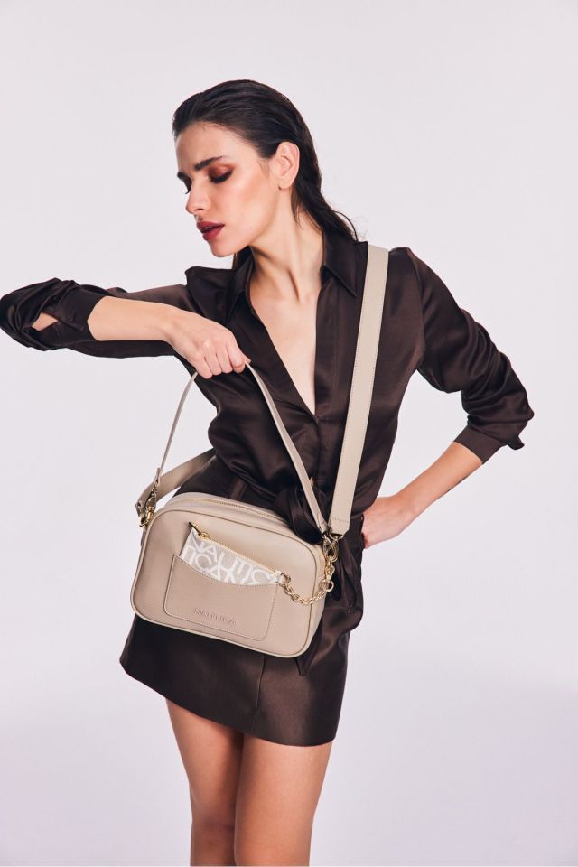 Nautica | Kadın Çapraz Çanta CN6539T Çakıl