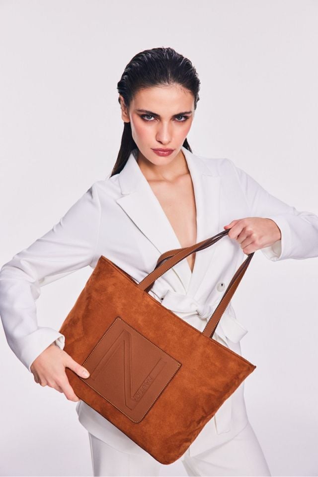 Nautica | Kadın Omuz Çantası CN6545T Taba